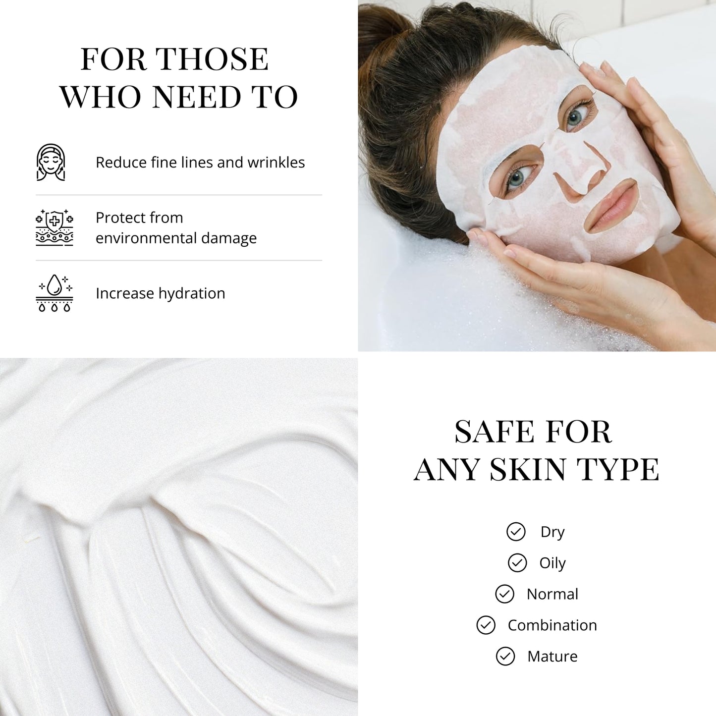 Mascarilla en hoja de hidratación profunda CellularMask™